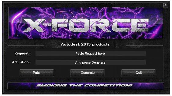 autocad 2013 keygen x force